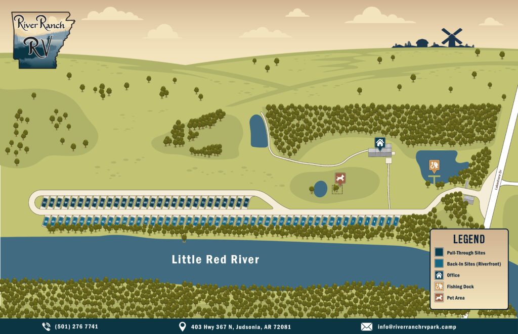 Maps – River Ranch RV Park