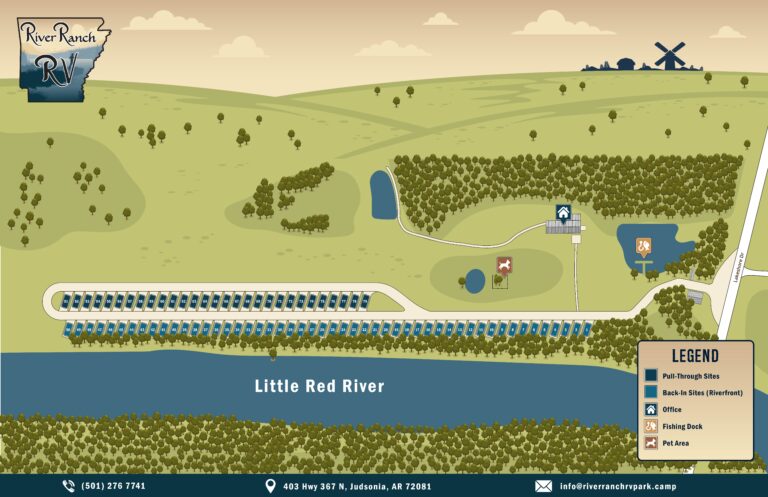 Jr Ranch Map Maps – River Ranch RV Park